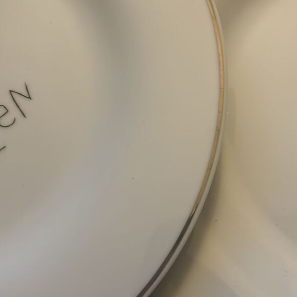 POTTERY BARN CHRISTMAS REINDEER 11" DINNER PLATE BLITZEN / USED - Picture 6 of 6